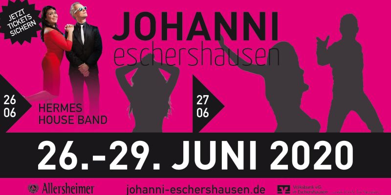 Johanni 2020: Die Hermes House Band kommt nach Eschershausen 