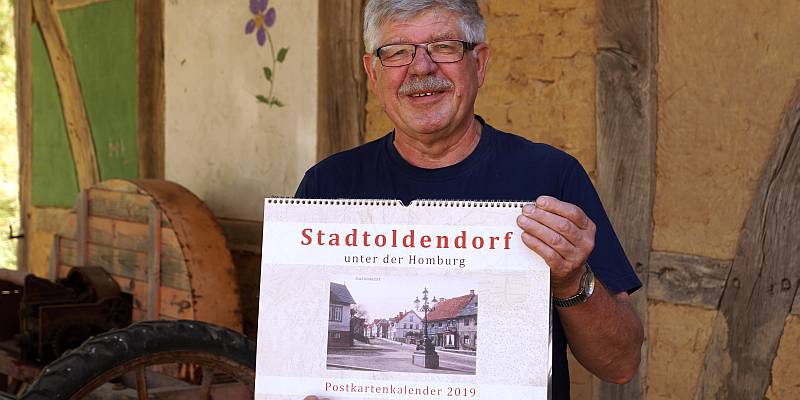 Neuauflage des Stadtoldendorfer Postkarten-Kalenders für das Jahr 2019 