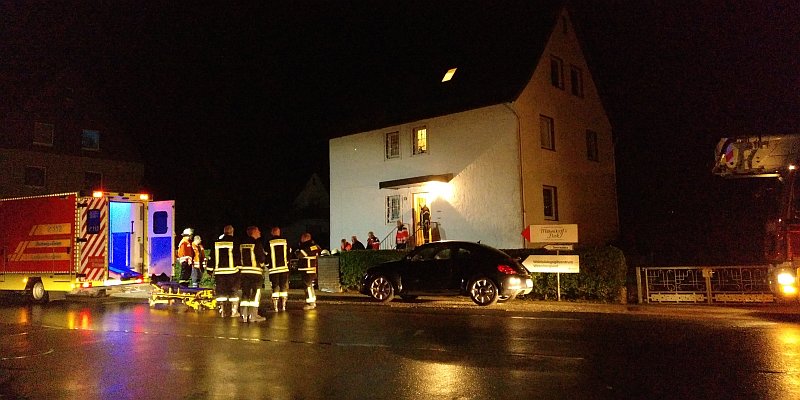 Feuerwehr muss in der Nacht ausrücken