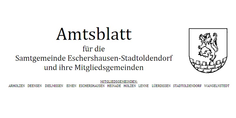 Samtgemeinde gibt neues Amtsblatt heraus