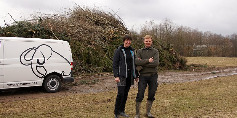 Am Ostersonntag ist wieder Osterfeuer im Mammutpark in Stadtoldendorf