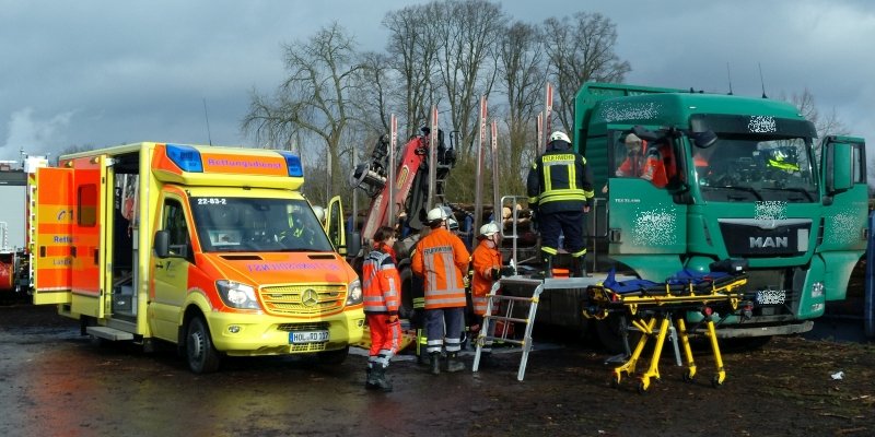 Tragischer Notfall am Güterbahnhof in Stadtoldendorf