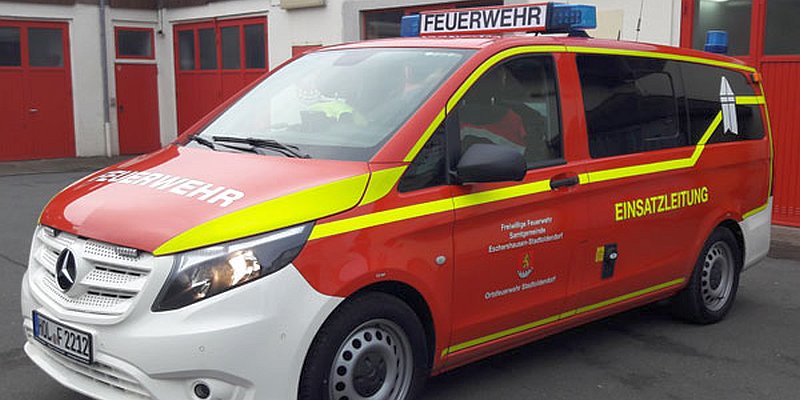 Neuer Einsatzleitwagen für die Feuerwehr Stadtoldendorf 