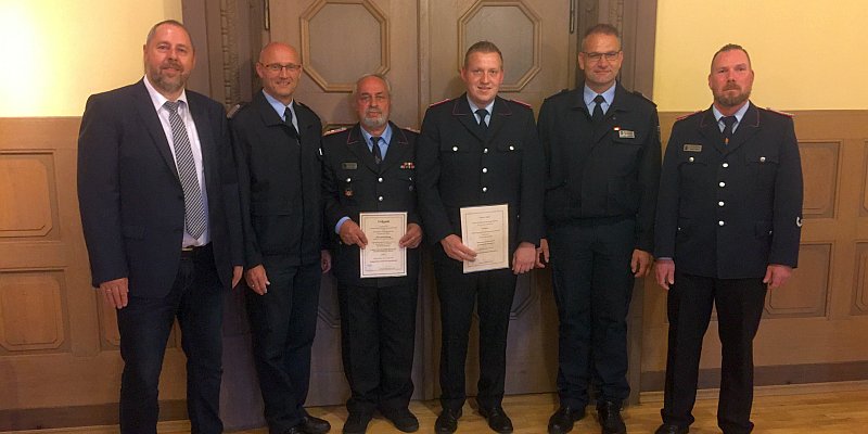 Bernd Döring wird Ehrenbrandmeister der Ortsfeuerwehr Braak