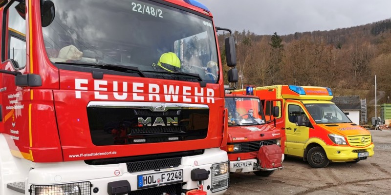 Unklare Feuermeldung im Wald ist ein nicht angemeldetes Feuer