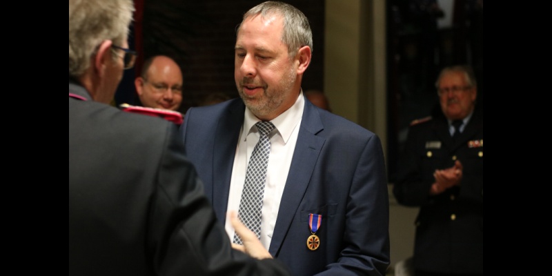 Feuerwehr-Ehrenmedaille für Bürgermeister Wolfgang Anders