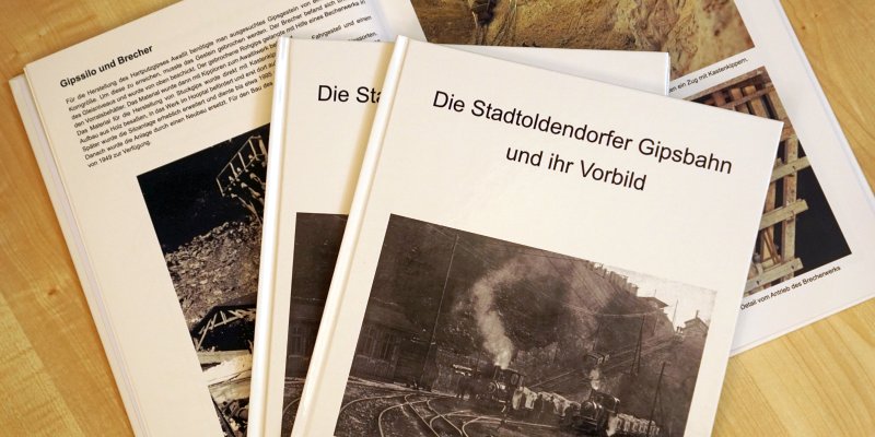 Ein Großprojekt in Miniaturausgabe: Über die Stadtoldendorfer (Modell-)Gipsbahn gibt es jetzt ein Buch