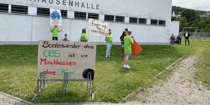 Bodenwerderaner wollen OBS behalten - Diskussion mit Landrat im Schulausschuss