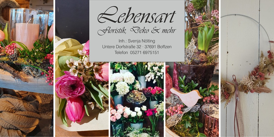 Nach „click and collect“-Prinzip: „Lebensart“ bietet weiterhin neueste Floristik- und Deko-Artikel an