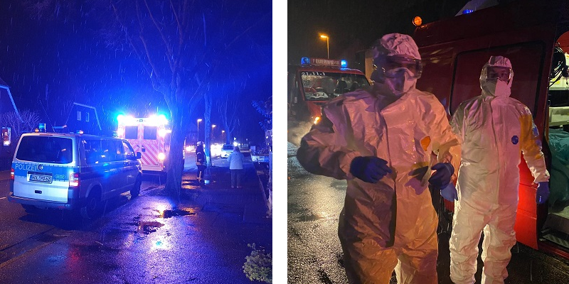 Ortsfeuerwehr Delligsen unterstützt Rettungsdienst mit Türöffnung