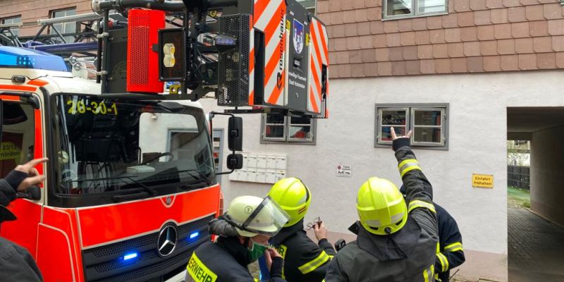 Essen auf Herd vergessen