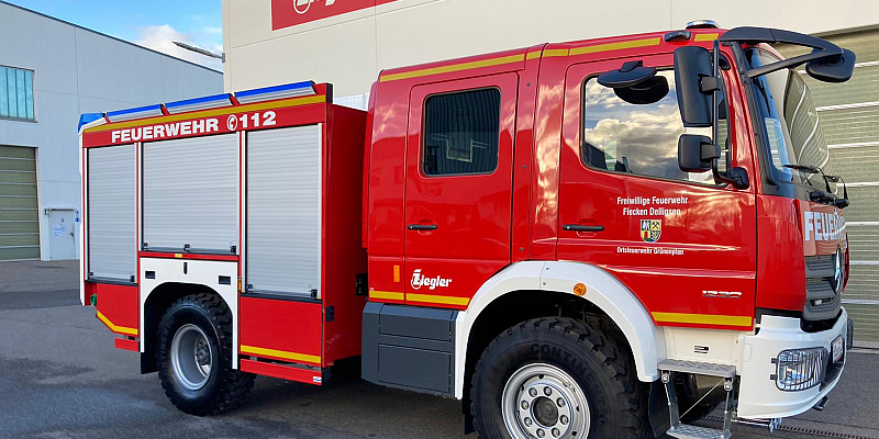 Ortsfeuerwehr Grünenplan erhält neues Fahrzeug