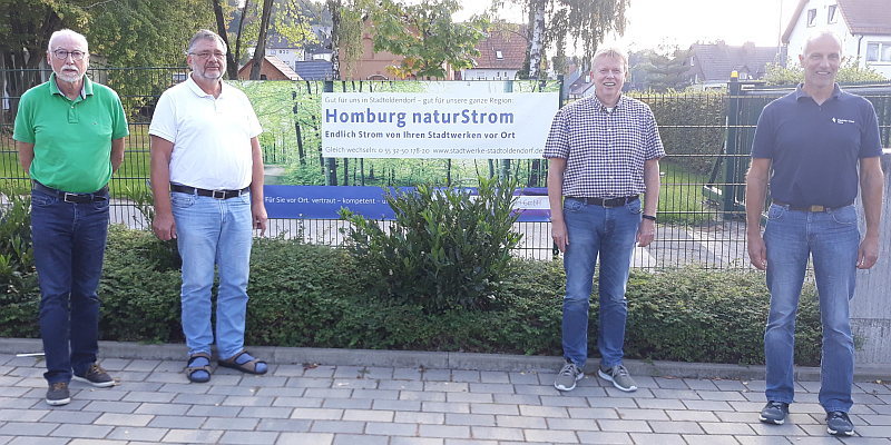 Ein Wurf, zwei Treffer: Stadtwerke Stadtoldendorf unterstützen Oberliga-Handballer vom TV87 Stadtoldendorf