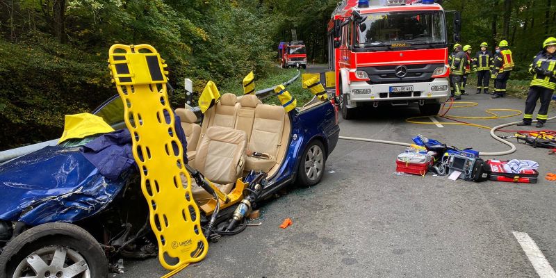 22-Jähriger bei Unfall schwer verletzt