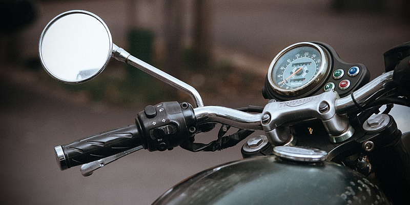 Motorradkontrollen in Rühle