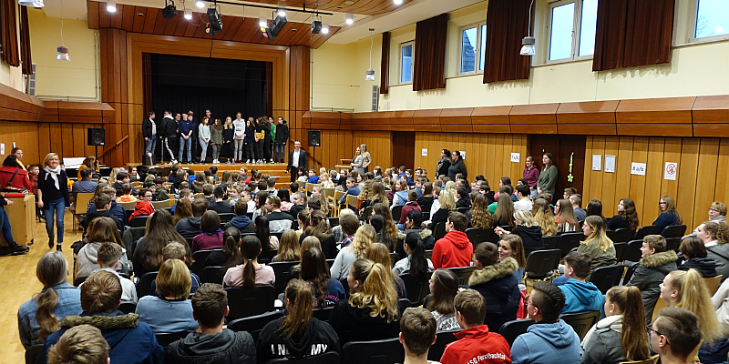 Schulhalbjahresfeier  an der Haupt- und Realschule Eschershausen 