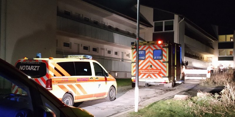 Person droht zu springen und verursacht Rettungseinsatz in Stadtoldendorf