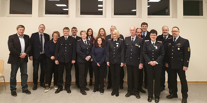Neuwahlen des Ortskommandos  in der Freiwilligen Feuerwehr Schorborn 