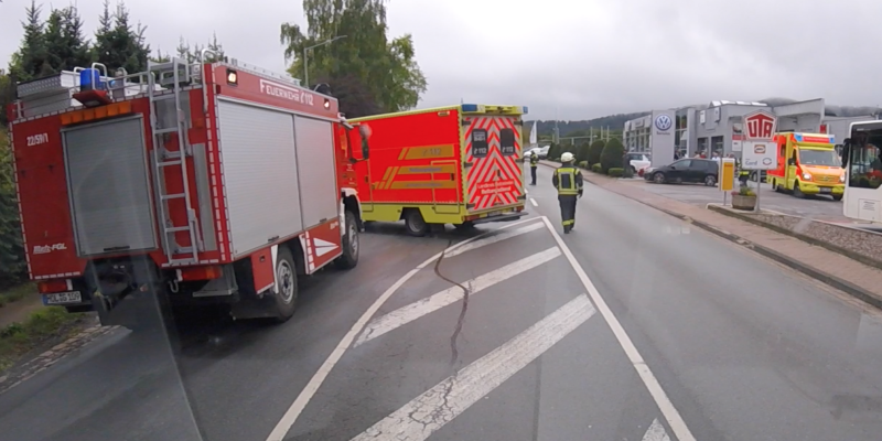 Erhebliche Verkehrsbehinderungen nach Unfall in Eschershausen