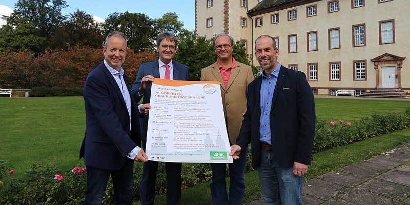 Ärzte und Patienten im Dialog -16. Corveyer Gesundheitsgespräche starten