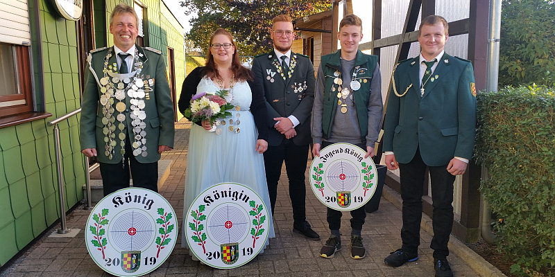 Neues Königshaus des Schützenverein Deensen 2019