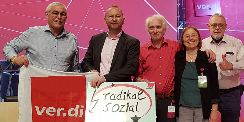 Forderungen des ver.di-Bundeskongress thematisch mitbestimmt 