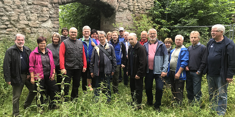 Wanderung zur Homburgruine: Es muss etwas getan werden!