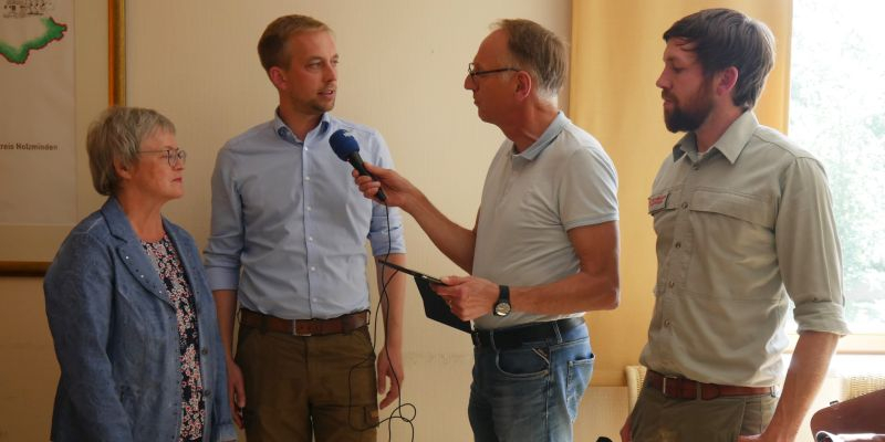 „Der Klimawandel ist im Wald angekommen“ – Buchensterben führt zu Straßensperrungen an den Heinsener Klippen