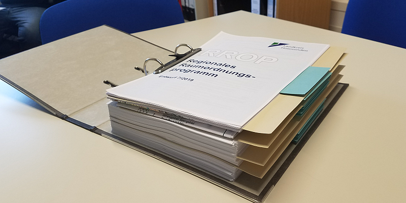 Raumordnungsprogramm geht in die Beteiligung