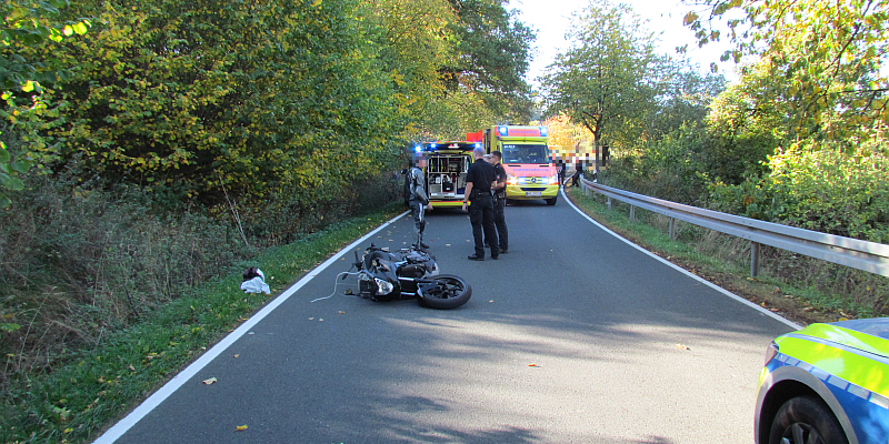 Schwerer Verkehrsunfall: Verunfallte Frau wird in Uniklinik geflogen