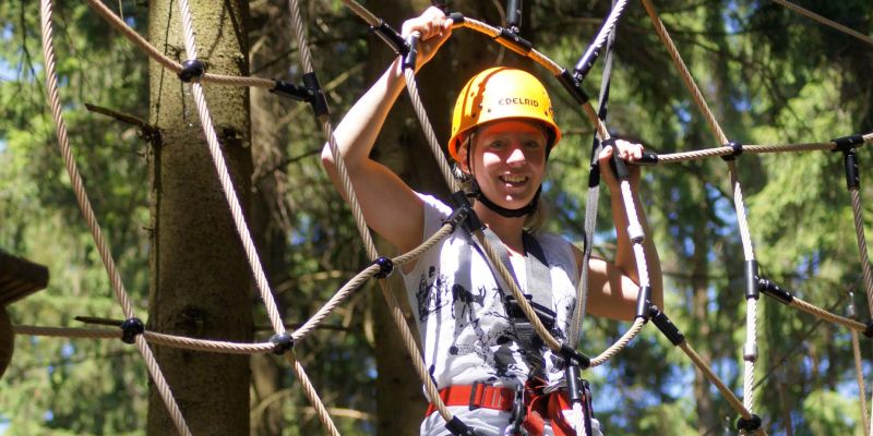 TreeRock Abenteuerpark Hochsolling eröffnet die neue Klettersaison