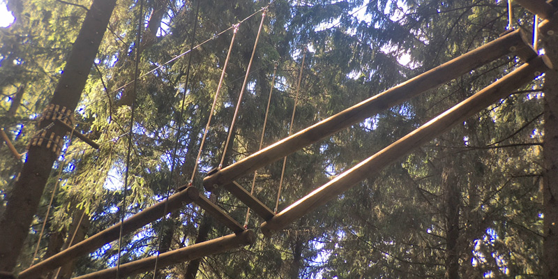 Neuheit im Kletterpark Silberborn: Partnerparcours ab Juli