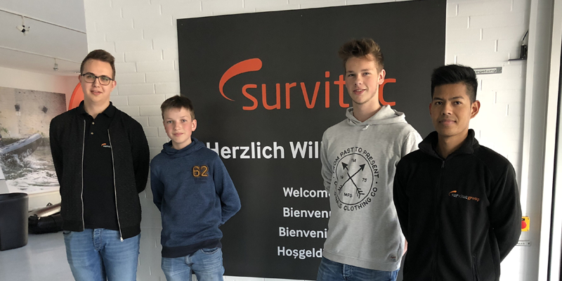  Zukunftstag bei der Survitec/DSB Deutsche Schlauchboot: Schüler lernen Unternehmen kennen