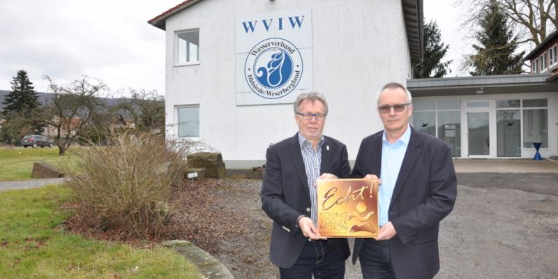 Echt! für die Region: Der Wasserverband Ithbörde/Weserbergland wird mit der Regionalmarke ausgezeichnet