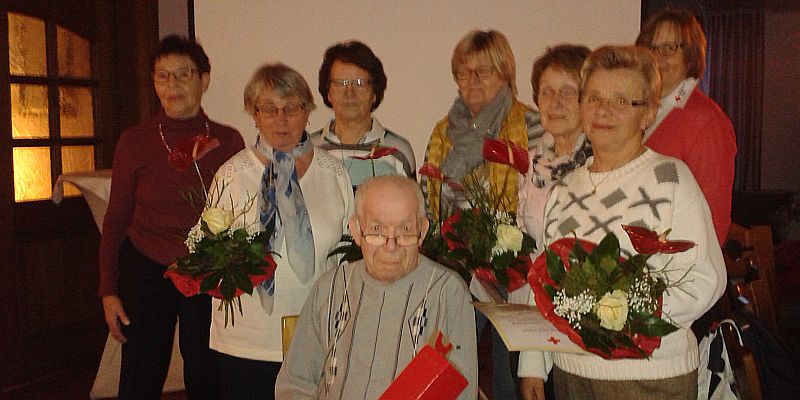 Ehrungen beim DRK Ortsverein Golmbach e. V.