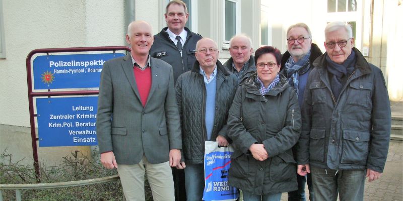 von links nach rechts: Ralf Leopold, Oliver Bente (beide PI), Rudolf Thamm (WR), Hans Peter Sawatzki (WR), Marion Schurm (PI), Werner Friedrich, Christian Jahn-Pabel (beide WR)