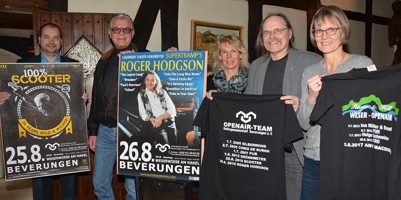 Roger Hodgson von Supertramp und Scooter rocken die Weserwiesen in Beverungen