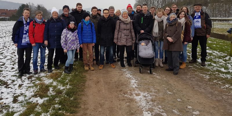 Grünkohlwanderung der Badmintonabteilung des TV 87 Stadtoldendorf