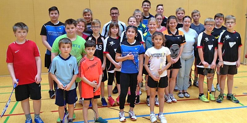 Saisonauftakt für die Badminton-Kids