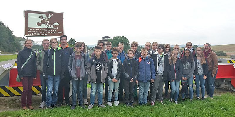 Exkursion der PGS-Schüler nach Teistungen ins Grenzlandmuseum