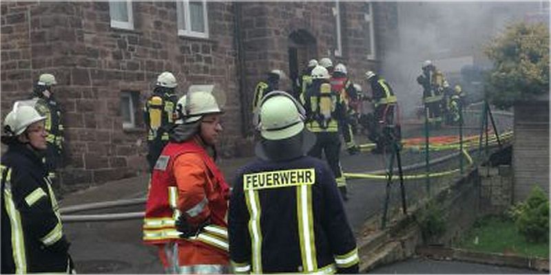 Fürstenberg: Großeinsatz der Feuerwehren