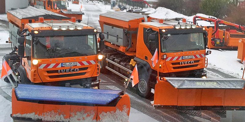 Der Winter kann kommen - Straßenmeisterei auf einen Wintereinbruch gut vorbereitet