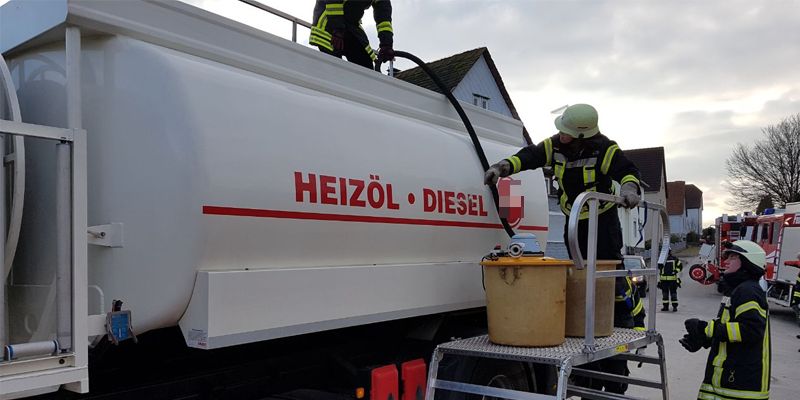 Feuerwehreinsatz in Dielmissen 