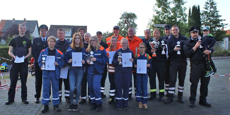 Feuerwehr Grünenplan ist Gastgeber der Gemeindewettkämpfe des Fleckens Delligsen