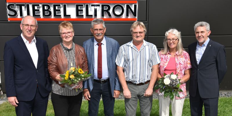 40-jährige Jubiläen bei Stiebel Eltron - „Ausdruck von Qualität und Wertschätzung“