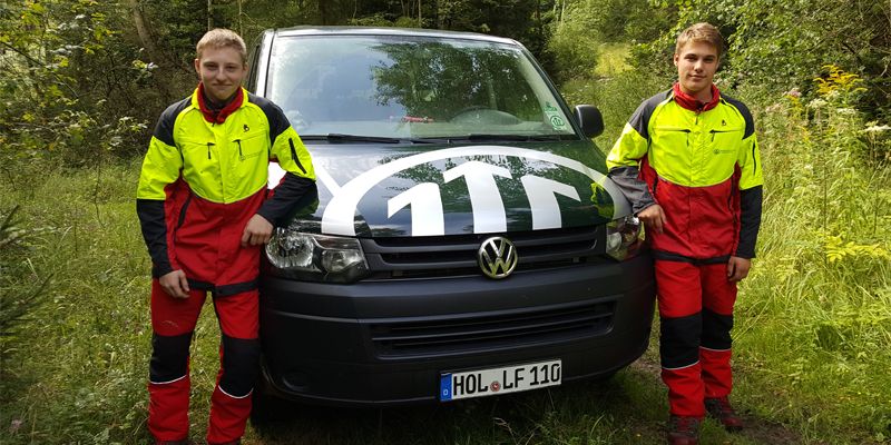 Berufsstart im Wald: Neue Auszubildende zum Forstwirt in den Niedersächsischen Landesforsten