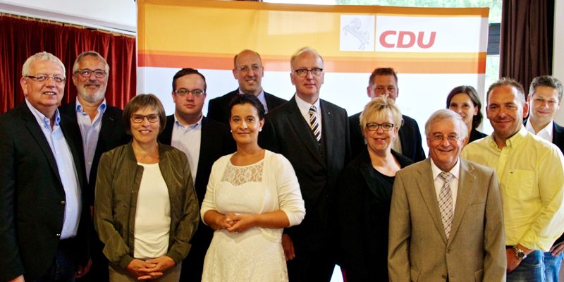 Dr. Thomas Hagemann mit überwältigender Mehrheit als Kreisvorsitzender der CDU wiedergewählt - Neue Satzung einstimmig verabschiedet