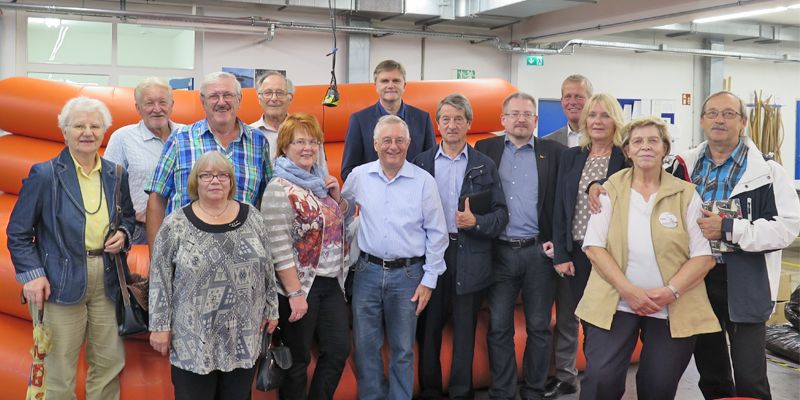 CDU besucht die Survitec-Group in Eschershausen 