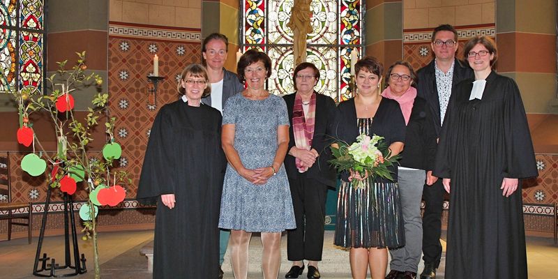  „Mit einem weinenden und einem lachenden Auge“ - Verabschiedung und Einführung in der St. Dionys-Kirche