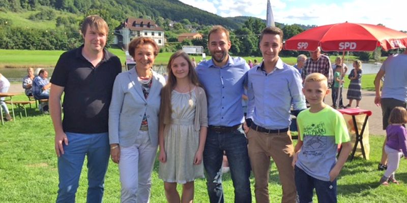 Herrliches Wetter und super Stimmung beim Sommerfest der SPD Bodenwerder-Polle